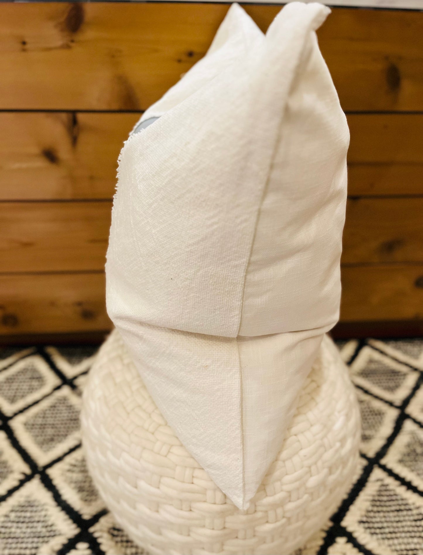 Oreiller à rayures vapeur