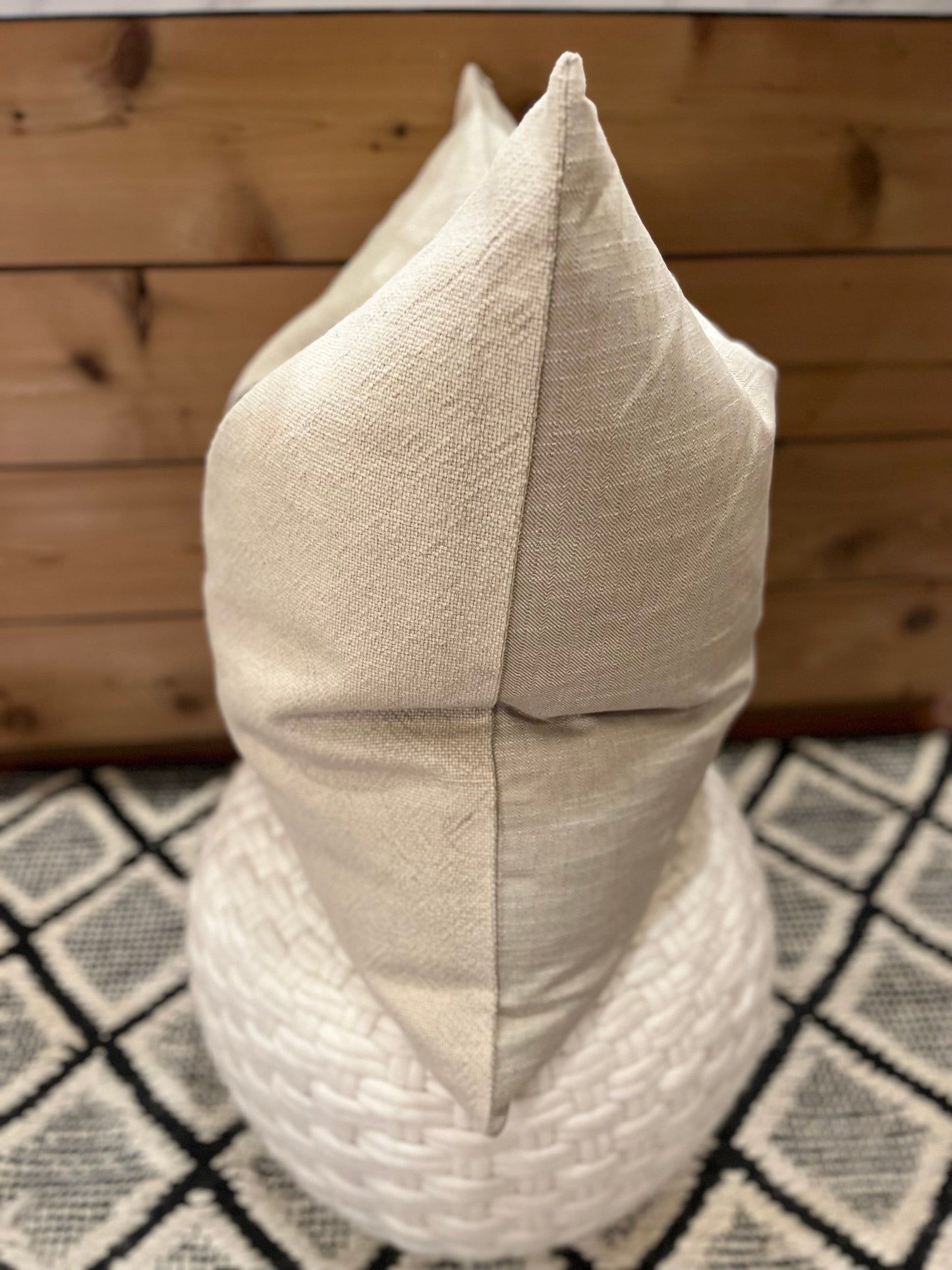 Oreiller à rayures vapeur