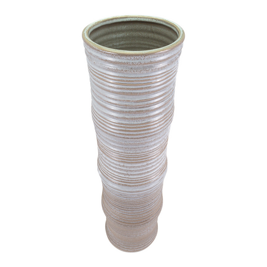 Vase cylindrique en grès